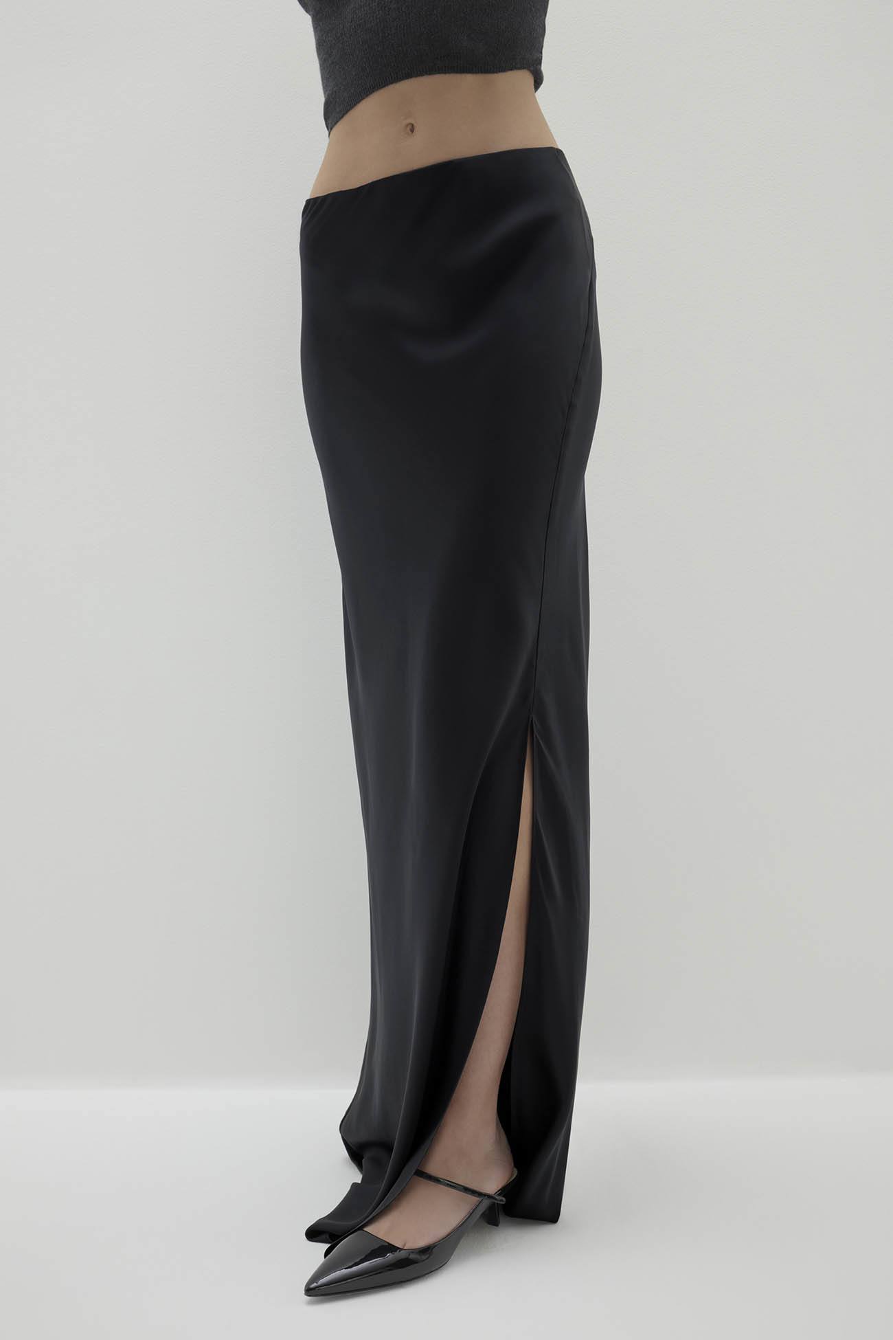 SIREN SILK MAXI SKIRT - Demo