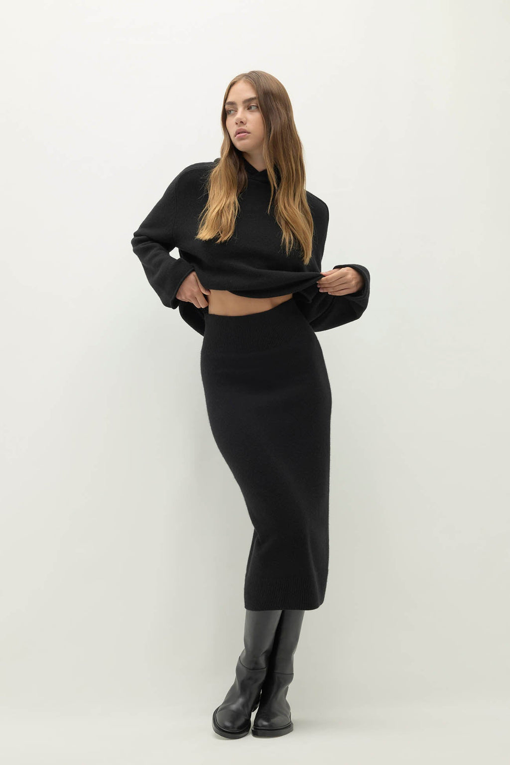GINA MIDI SKIRT