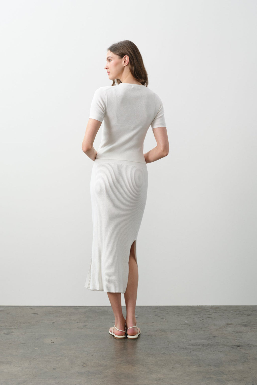 AUBRIE MIDI SKIRT