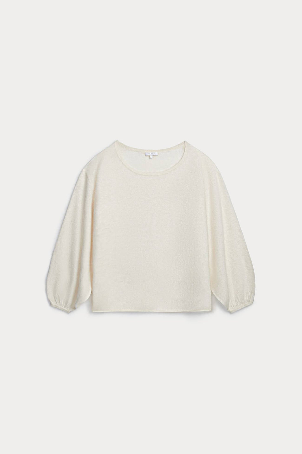 PENELOPE BRUSHED CASHMERE OFF THE SHOULDER SWEATER