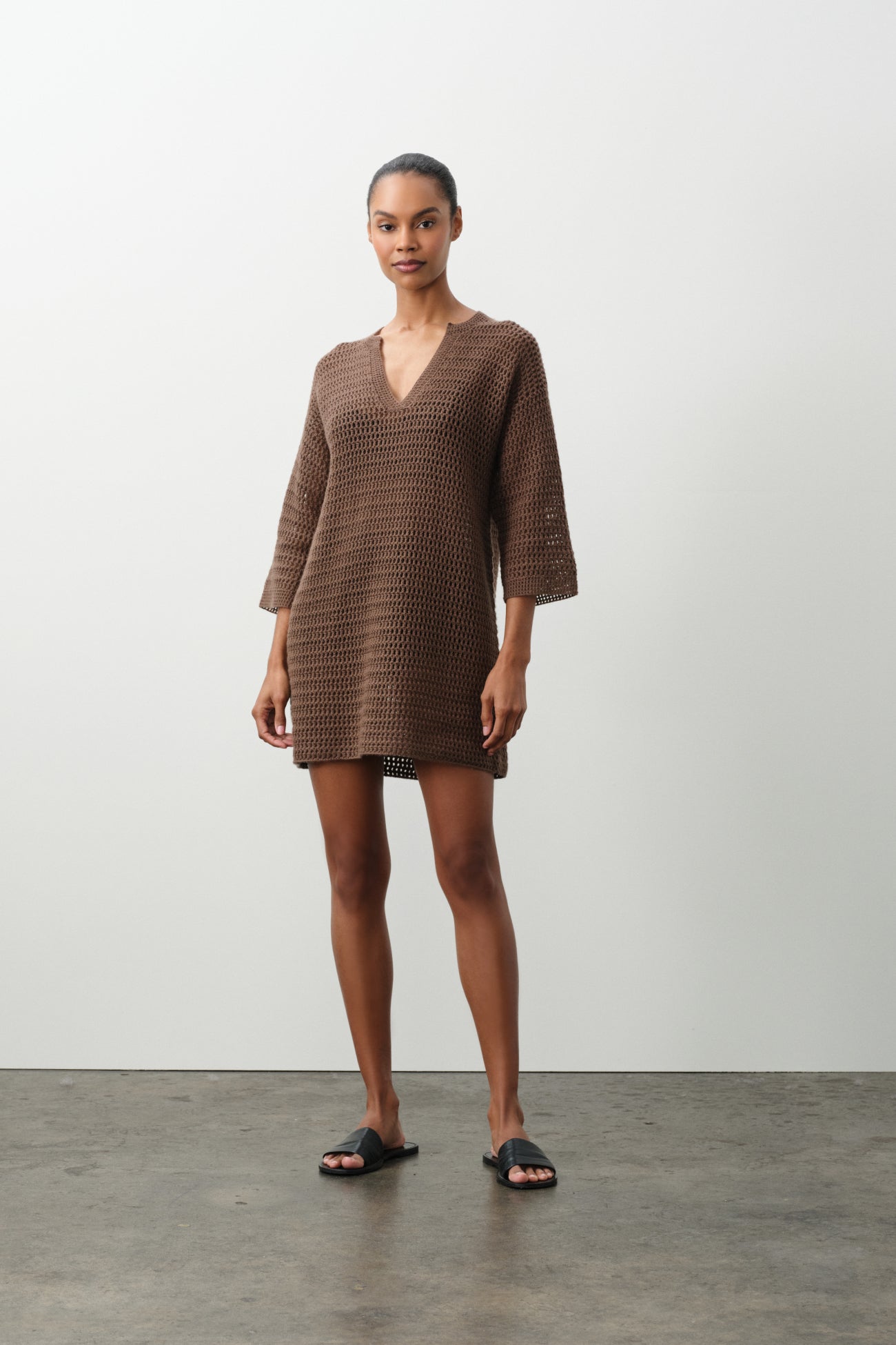 SOLEIL HAND-CROCHETED TUNIC