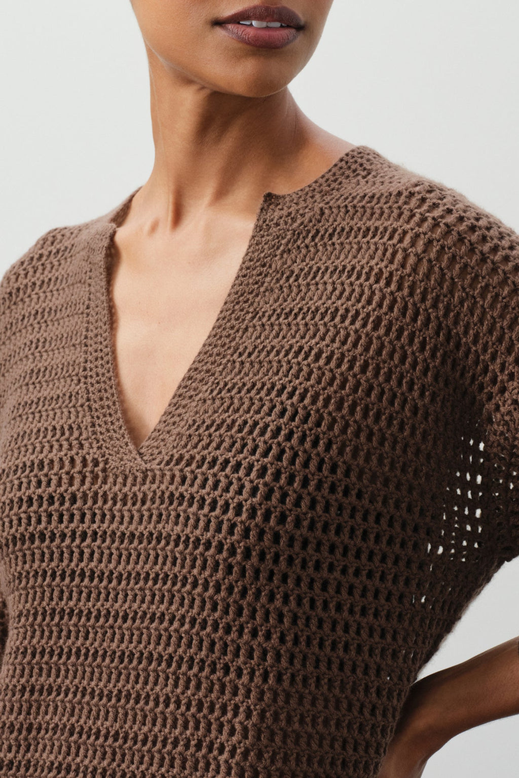 SOLEIL HAND-CROCHETED TUNIC