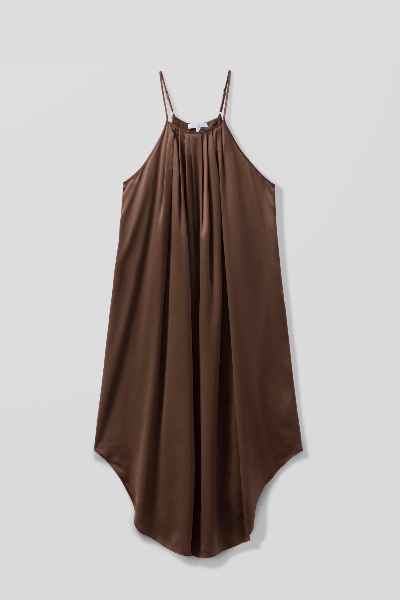 KIRA SILK MIDI DRESS