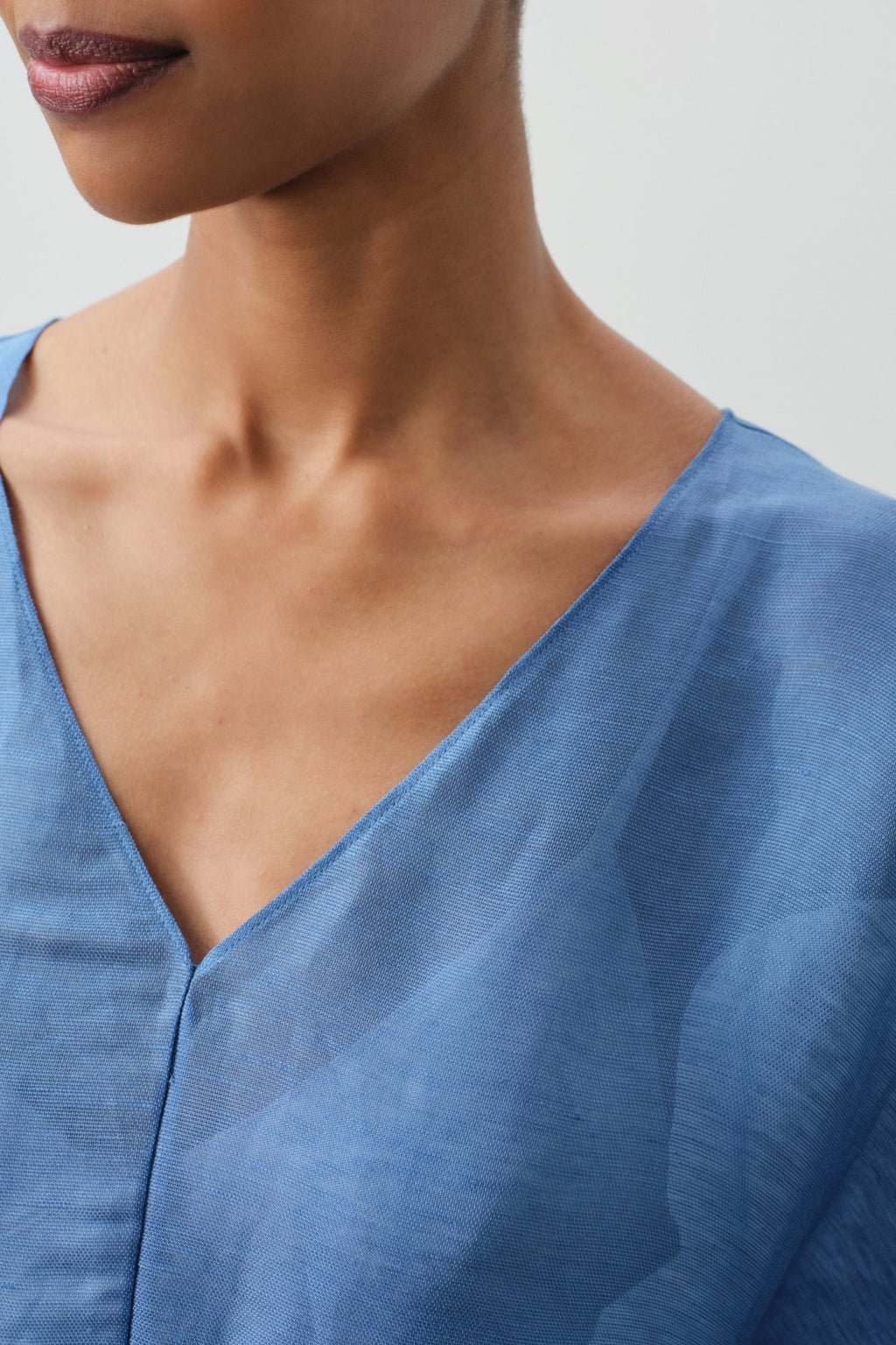 BERENICE LINEN SILK KAFTAN