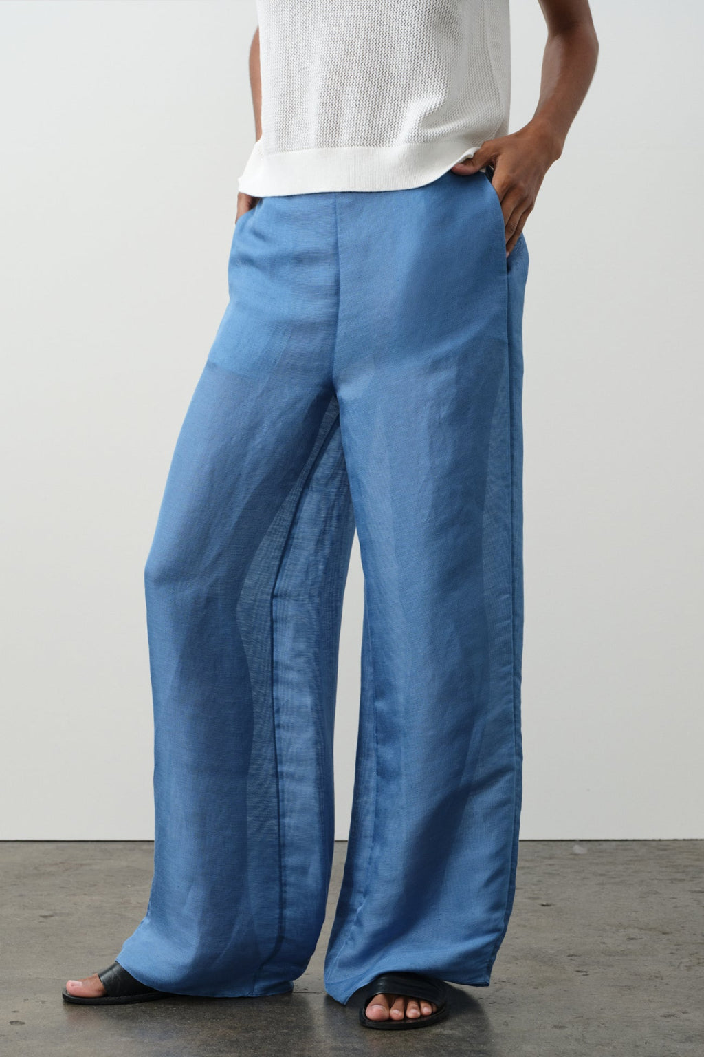 ADARA LINEN SILK PANT