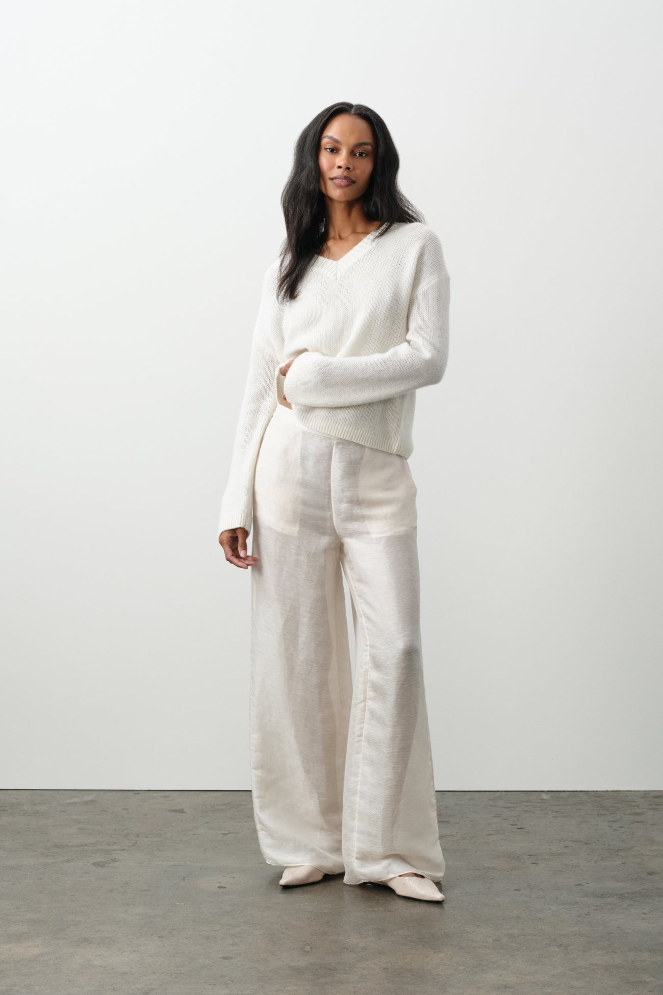 ADARA LINEN SILK PANT