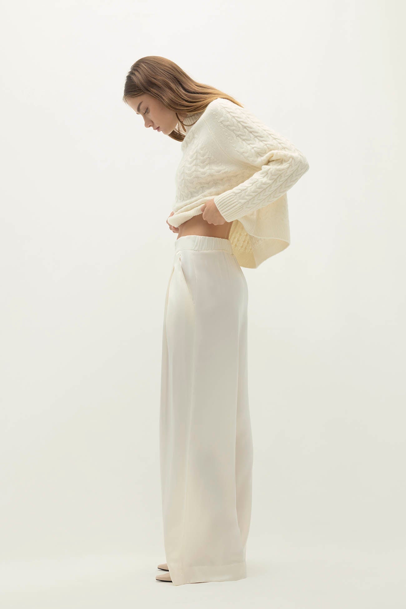 ROSALIE SILK TROUSER